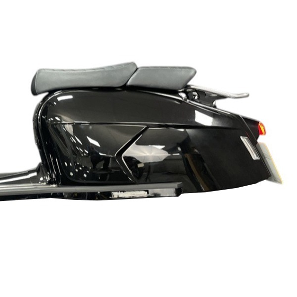 Royal Alloy Left Side Cover - Gloss Black External Bolt hole